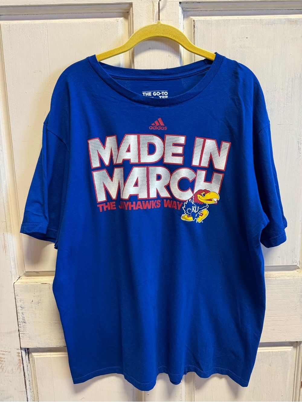 Men’s Adidas University of Kansas March Madness T-Shirt